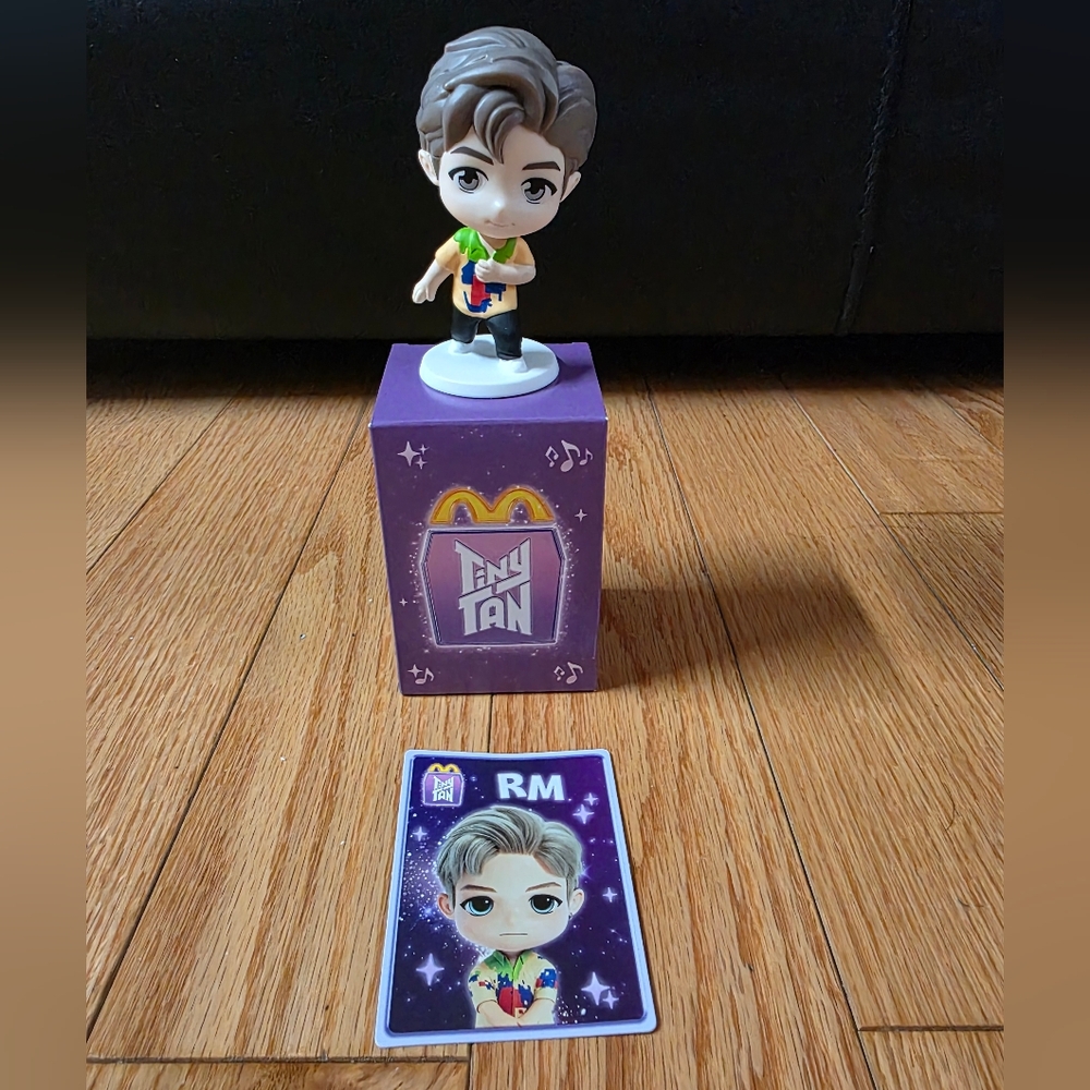 McDonalds x BTS RM Figurine with Card